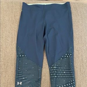 Underarmour TEAL cold gear leggings